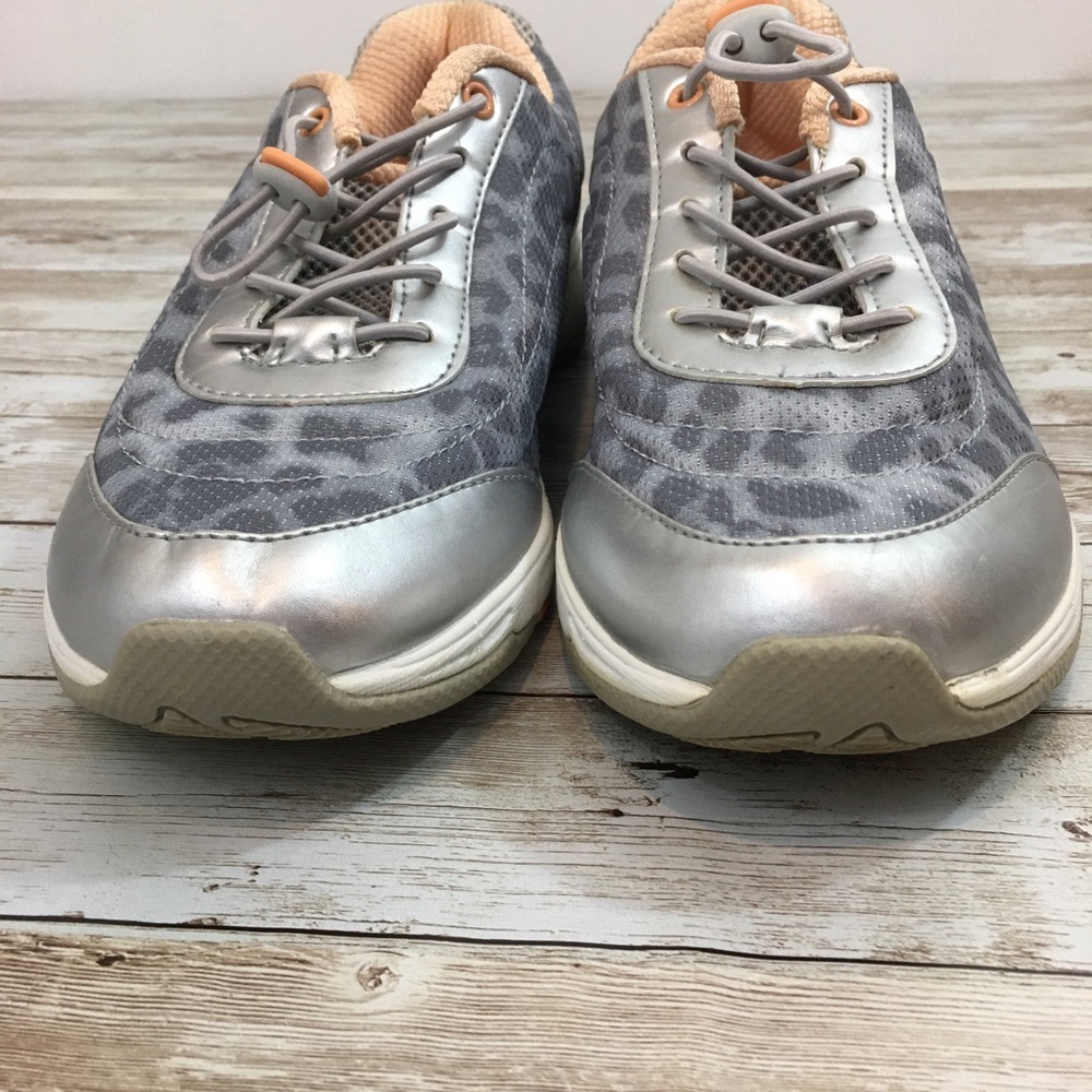 Vionic Silver and Gray Athletic Shoes - Picture 6 of 10
